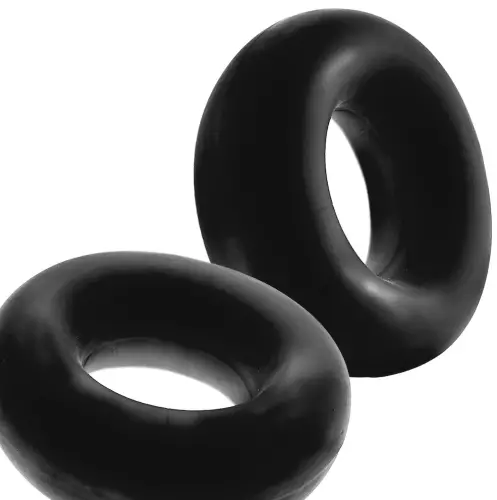 Set van 2 zwarte Stiffy Bulge cockrings – 3/5