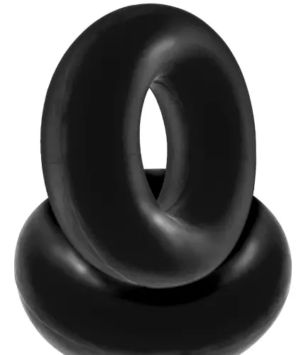 Set van 2 zwarte Stiffy Bulge cockrings – 5/5