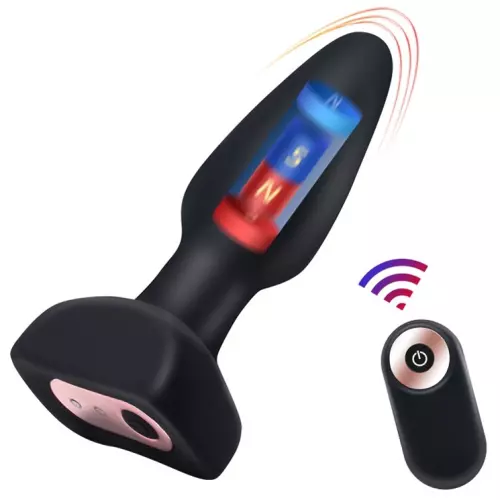 Vibrator Stoßplug Thrust Up 11 x 3,7cm – 1/5
