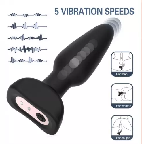Vibrator Stoßplug Thrust Up 11 x 3,7cm – 3/5