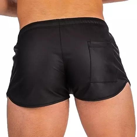 Shorts BYRON Laboratory Schwarz-Rosa – 2/5