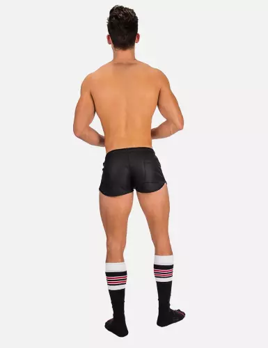 Shorts BYRON Laboratory Schwarz-Rosa – 5/5