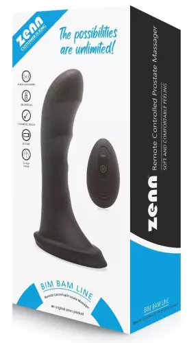 Vibierender Prostata-Butt Plug Bim Bam 12 x 3,2cm – 2/9