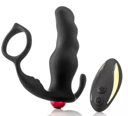 Cockring - Vibierender Butt Plug Intense Vibration 10 x 3,8cm – 1/9