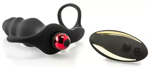 Cockring - Vibierender Butt Plug Intense Vibration 10 x 3,8cm – 4/9