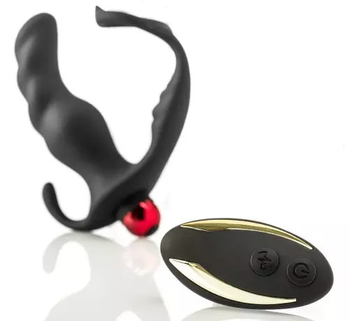 Cockring - Vibierender Butt Plug Intense Vibration 10 x 3,8cm – 7/9