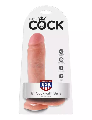 Anal Dildo King Cock 18 x 5.1 cm Flesh – 2/12