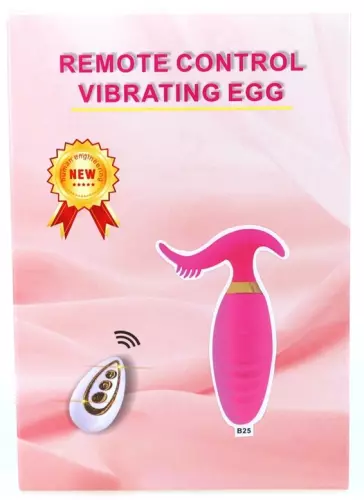 Vibrierende Ei Wavy Sex 8,5 x 3cm Rosa – 2/4