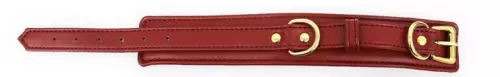Handschellen Pin Lock Dunkelrot – 2/4