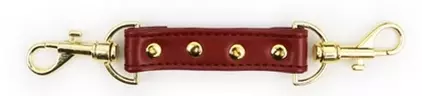Handschellen Pin Lock Dunkelrot – 4/4