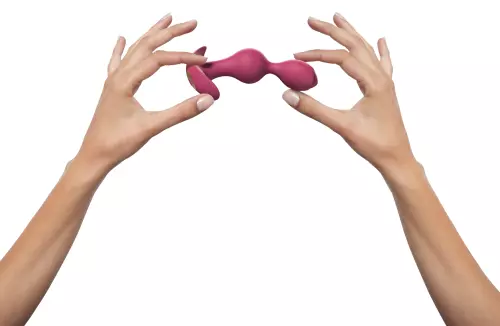 Vibierender Buttplug Twinny Bud 10.5 x 3cm Rosa – 5/6