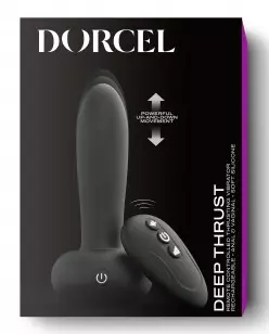 Hin-und-Herbewegung Buttplug Deep Thrust Dorcel 11 x 3.4cm – 2/6