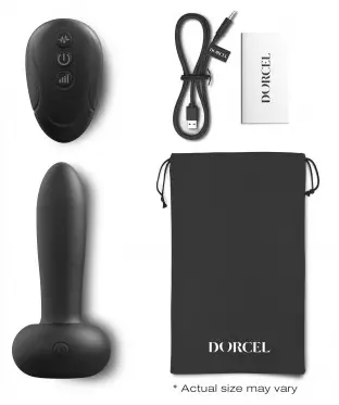 Hin-und-Herbewegung Buttplug Deep Thrust Dorcel 11 x 3.4cm – 3/6