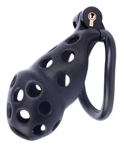 Keuschheitskäfig Dotty L 9,5 x 3,9cm Schwarz – 1/3