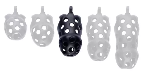 Keuschheitskäfig Dotty L 9,5 x 3,9cm Schwarz – 3/3