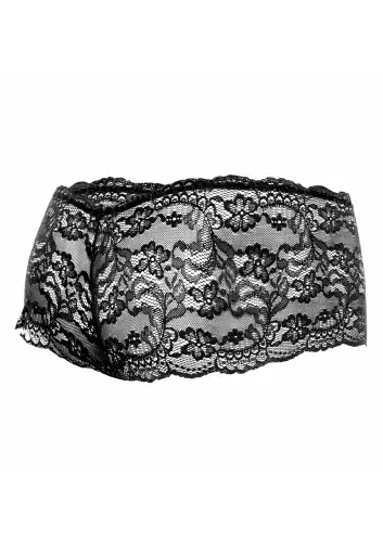 Sexy Boxershorts Spitze LACE MoB Schwarz – 5/6