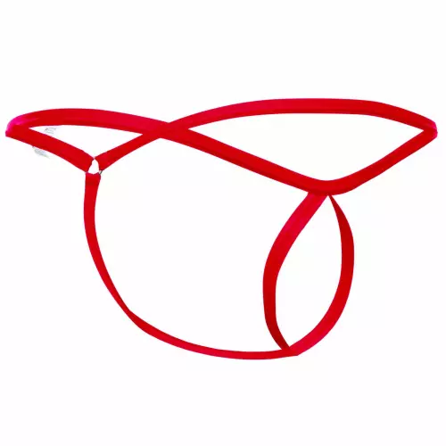 Mini Thong TEAR DROP Rot – 2/4