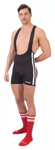 Singlet Rückenausschnitt DASTIN Schwarz – 3/4