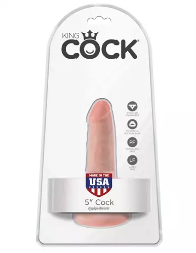 King Cock Dildo 12.7 x 3.8 cm Flesh – 2/10
