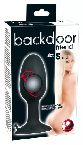 Butt Plug mit Kugel Backdoor S 7 x 2.8cm – 2/4