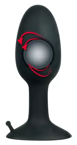 Butt Plug mit Kugel Backdoor L 10.5 x 4.2cm – 1/4