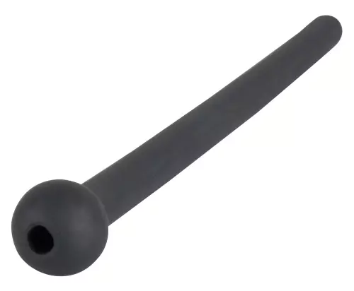 Durchbohrter Harnröhren-Butt Plug Piss Play 10.5cm - Durchmesser 7mm – 3/7