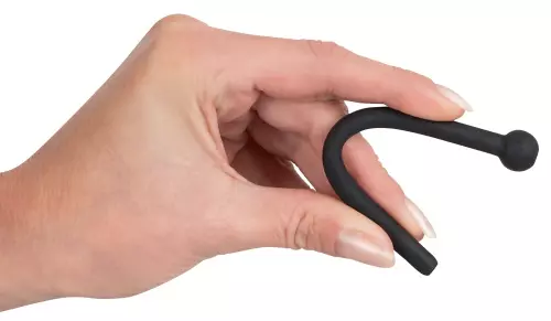 Durchbohrter Harnröhren-Butt Plug Piss Play 10.5cm - Durchmesser 7mm – 6/7
