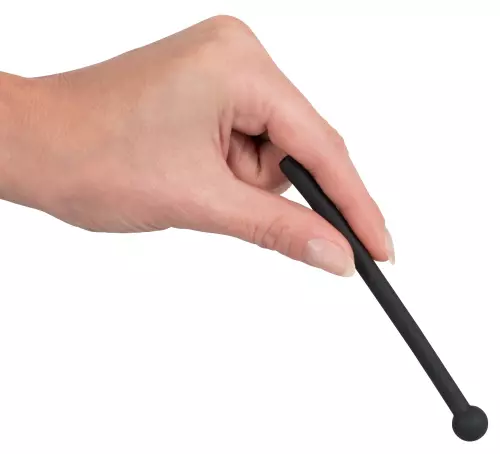 Durchbohrter Harnröhren-Butt Plug Piss Play 10.5cm - Durchmesser 7mm – 7/7