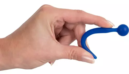 Harnstoffrohr-Stopfen Sperma Stop 8cm - Durchmesser 4-8mm Blau – 5/6