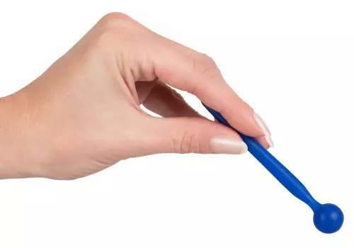 Harnstoffrohr-Stopfen Sperma Stop 8cm - Durchmesser 4-8mm Blau – 6/6
