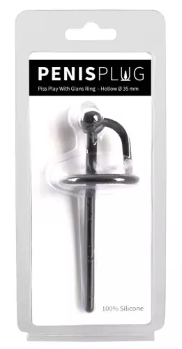 Durchbohrter Harnröhren-Stöpsel Ring Play 10,5cm - Durchmesser 6mm – 2/6