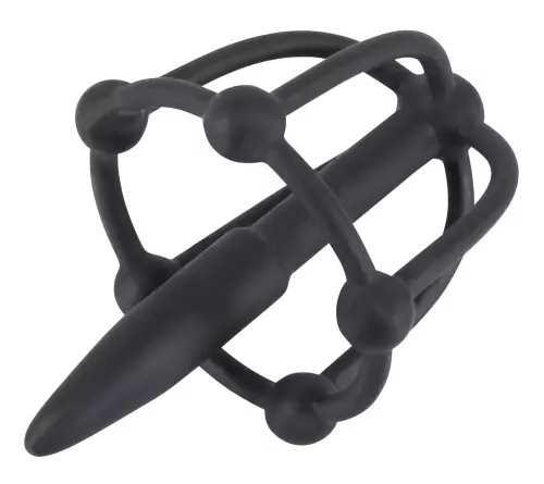 Silikon-Harnröhrenstöpsel Cage Glans 5cm - Durchmesser 8mm – 3/6