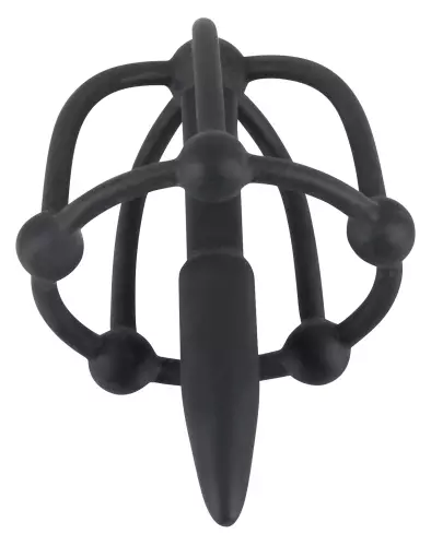 Silikon-Harnröhrenstöpsel Cage Glans 5cm - Durchmesser 8mm – 4/6
