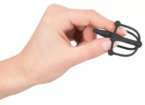 Silikon-Harnröhrenstöpsel Cage Glans 5cm - Durchmesser 8mm – 5/6