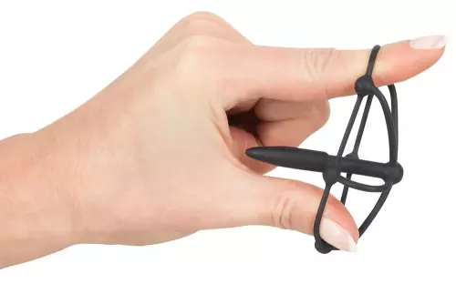 Silikon-Harnröhrenstöpsel Cage Glans 5cm - Durchmesser 8mm – 6/6