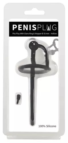 Durchbohrter Harnröhren-Stöpsel Play Stop 10,5cm - Durchmesser 6mm – 2/6