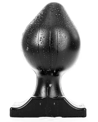 Butt Plug AB76 Plug12 All Zwart 19 x 12cm – 5/6