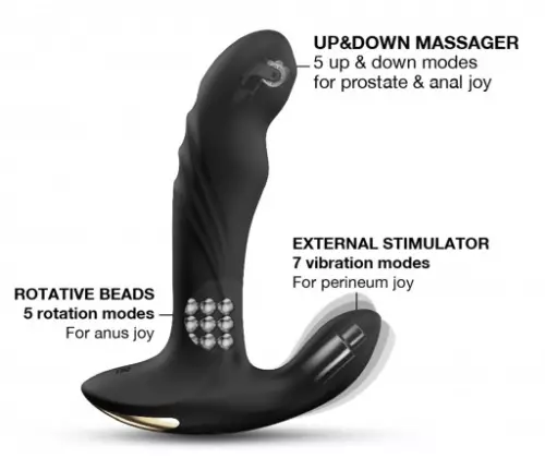 Prostata-Stimulator Multi P-Joy Dorcel 13 x 3,4cm – 3/6