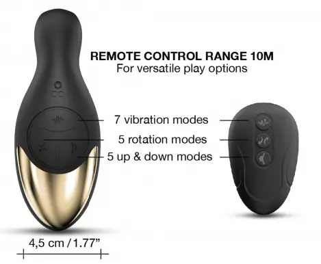 Prostata-Stimulator Multi P-Joy Dorcel 13 x 3,4cm – 4/6