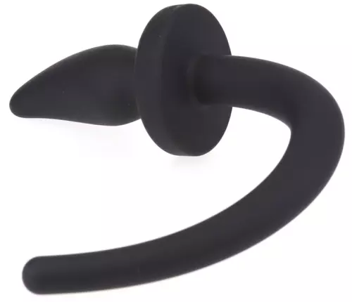 Analplug Curvy Dog S mit Schwanz 7 x 3cm - Schwanz 20cm – 5/7