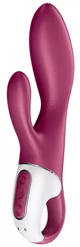 Kaninchen Vibrator verbunden Heated Affair Satisfyer 20cm Flieder – 2/9