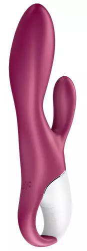 Kaninchen Vibrator verbunden Heated Affair Satisfyer 20cm Flieder – 7/9