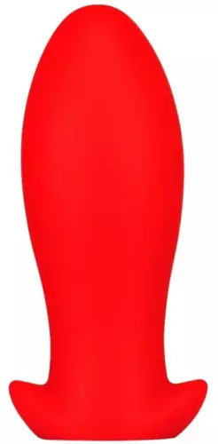 Silikon Butt Plug Saurus Egg S 10 x 4.5cm Rot – 2/5