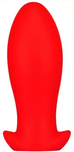 Silikonplug SAURUS EGG L 14 x 6.3cm Rot – 2/5