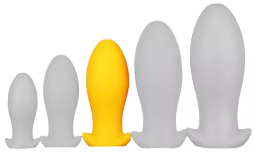 Silikonplug Saurus Egg L 14 x 6.3cm – 1/4