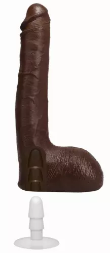 Realistischer Dildo Schauspieler Ricky Johnson 20 x 5cm – 3/4
