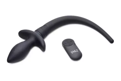 Vibrierender Hundeschweif-Plug Waggerz 9 x 3.8cm - Schweif 25cm – 1/18