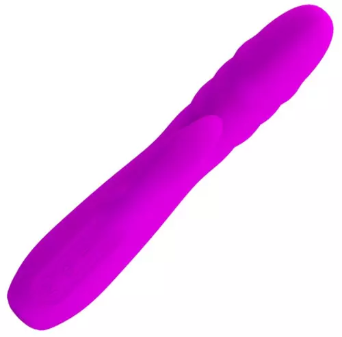 Schub-Vibro-Rabbit Melanie Pretty Love 21cm Violett – 2/6