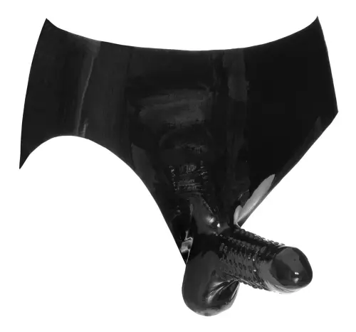 Latexslip mit geperltem Penisétui – 5/6
