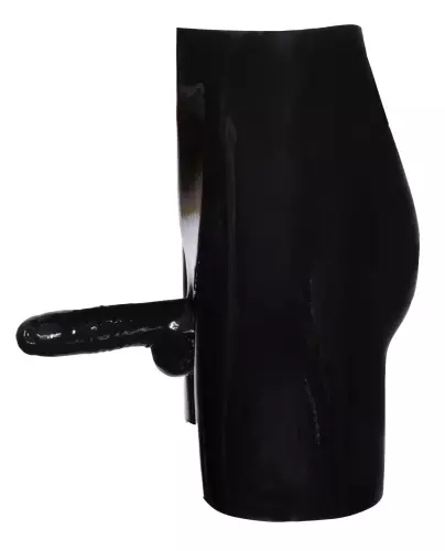 Lange Latexboxershorts mit Penis- und Analétui – 7/9